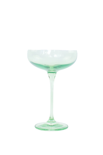 ESTELLE COLORED CHAMPAGNE COUPE STEMWARE - SET OF 6 {MIXED SET} – MAKENZIE  BAILEY