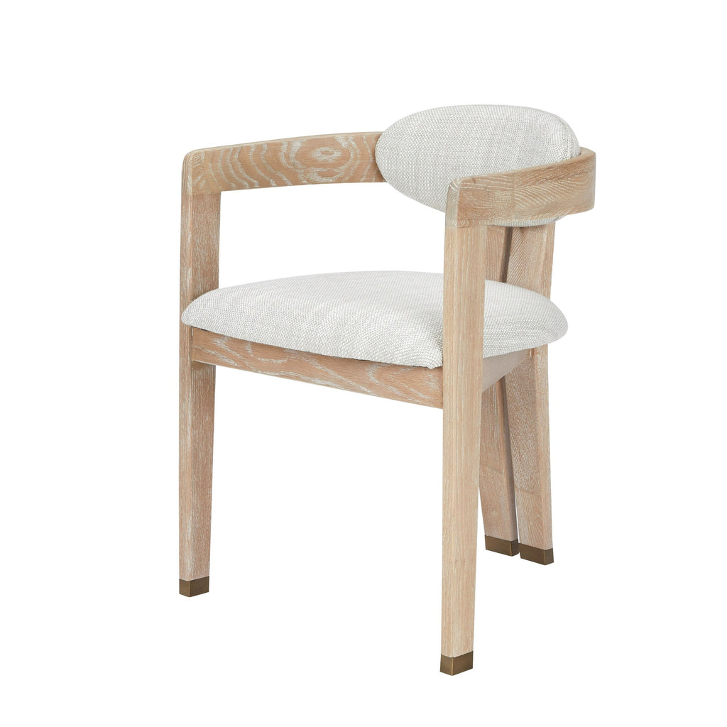 Maggie Dining Chair - White Wash Oak