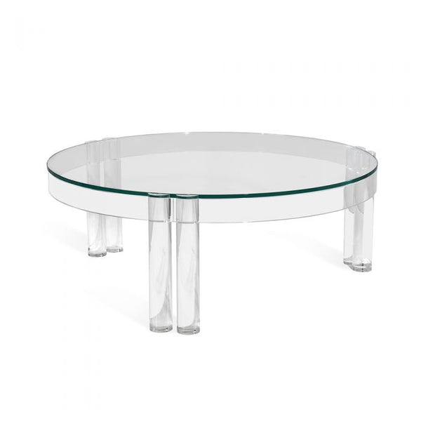 Acrylic Round Coffee Table Milou