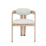 Maggie Dining Chair - White Wash Oak