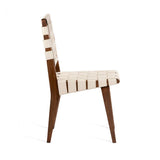 Leather Woven Dining Chair