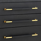 Veranda Black Secretary Desk