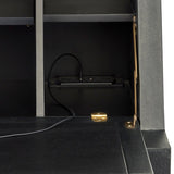 Veranda Black Secretary Desk