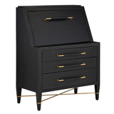 Veranda Black Secretary Desk