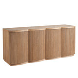 Lumi Fluted Front Credenza