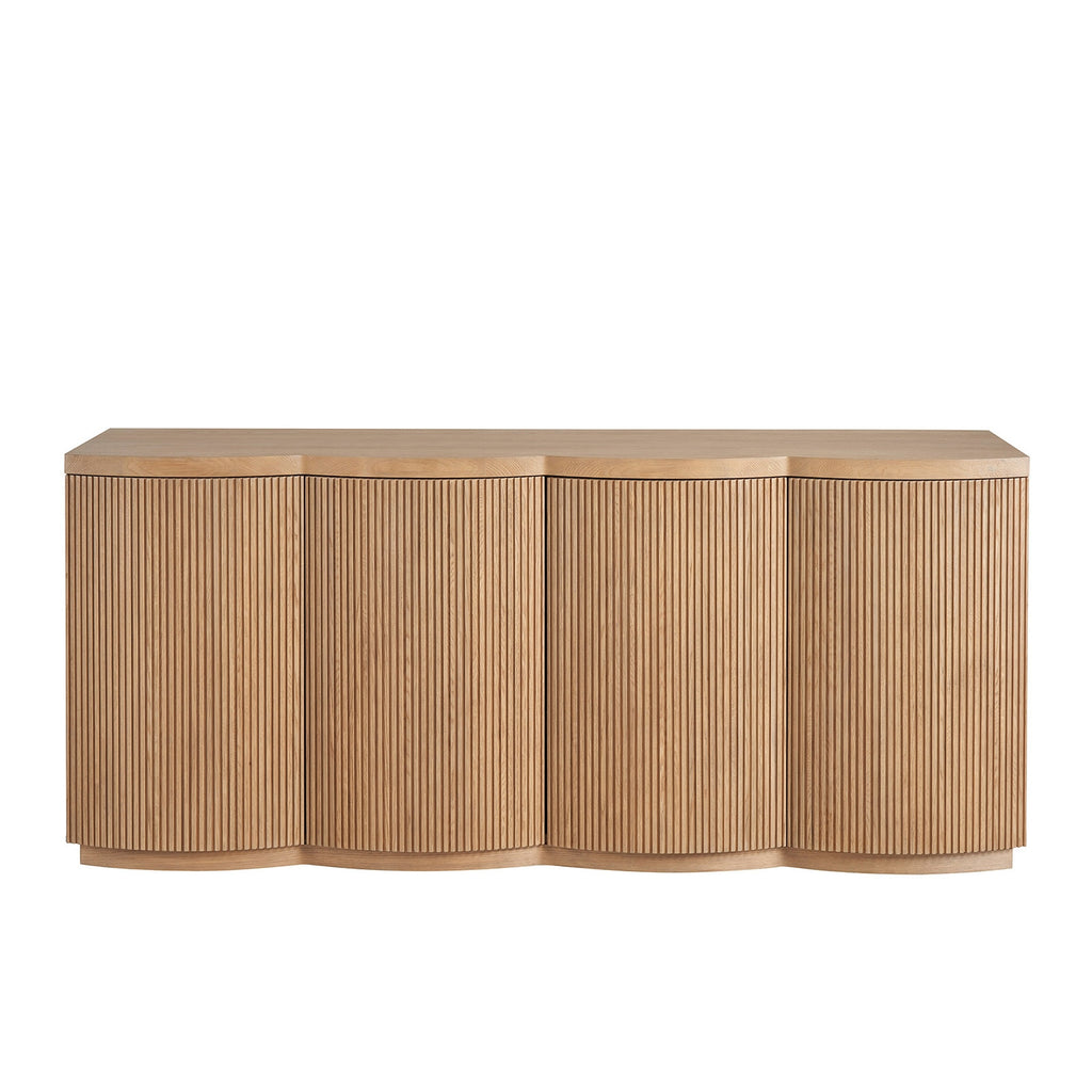 Lumi Fluted Front Credenza