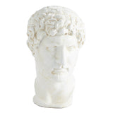 Italian Bust White Glaze