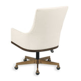 Upholstered Swivel Desk Chair