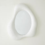 White Plaster Mirror Collection