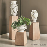 Oak Wood Pedestal Collection