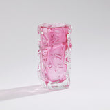 Rose Art Glass Vase Tall