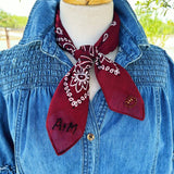 Embroidered Aggie Bandana