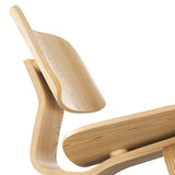 Eames Inspired Molded Plywood Lounge Chair Walnut or Natural Pre Order March