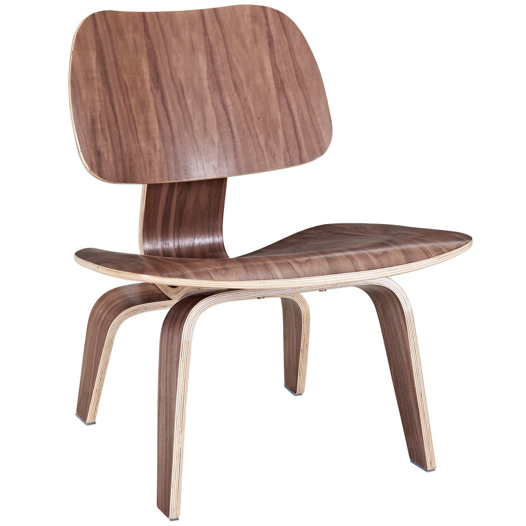 Eames Inspired Molded Plywood Lounge Chair