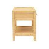 Tira Natural Rattan Nightstand/Side Table