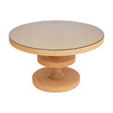 Ginny Rattan Round Dining Table