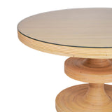 Ginny Rattan Round Dining Table