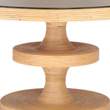 Ginny Rattan Round Dining Table