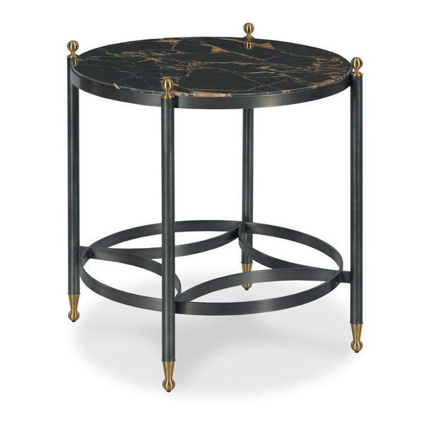 Mid 19th Century French Marble Garden Inspired Side Table