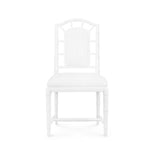 Chinoiserie Chippendale Side and Arm Dining Chair