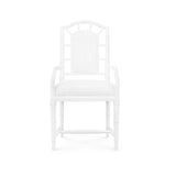 Chinoiserie Chippendale Side and Arm Dining Chair