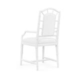 Chinoiserie Chippendale Side and Arm Dining Chair