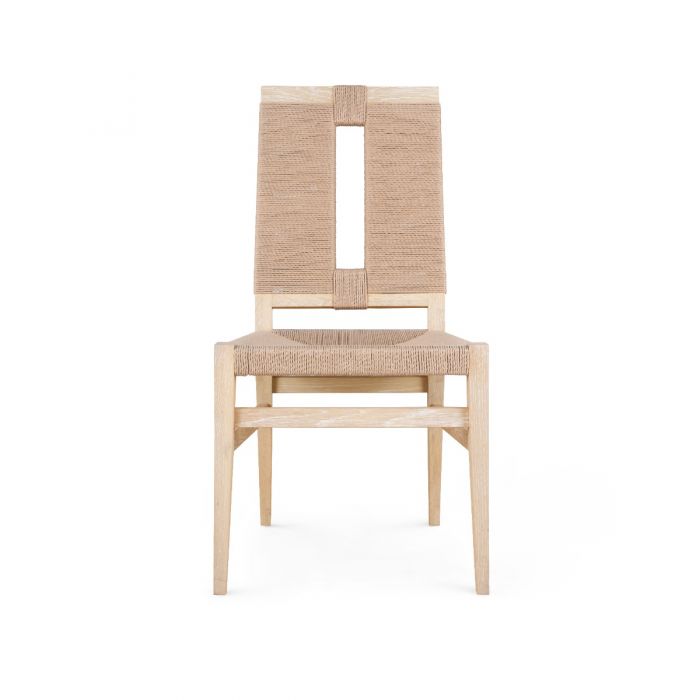 Grant Cerused Oak and Rope Dining Chair