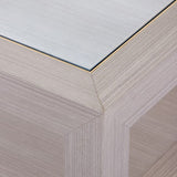 Taupe Grey Large Square Cocktail Table