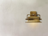 Vintage Brass Wall Sconce by Bunny Williams