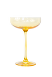 ESTELLE COLORED CHAMPAGNE COUPE STEMWARE - SET OF 6 {YELLOW}