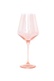 ESTELLE COLORED WINE STEMWARE - SET OF 6 {BLUSH PINK} PRE ORDER END OF SEPT